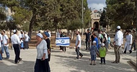 القائمة المشتركة: استخدام حكومة بينط للمسجد الأقصى في صراع التطرف بين اليمين لعب بالنار 